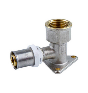 Водорозетка пресс латунь Дн20х1/2" ВР STI