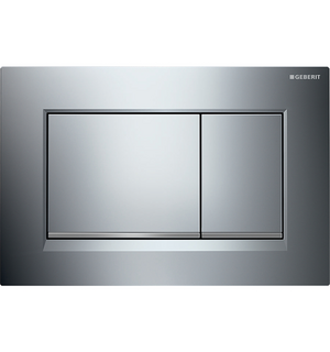 Клавиша смыва Sigma 30  хром матовый/хром глянцевый Sigma 30 115.883.JQ.1 Geberit