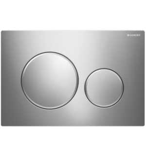 Клавиша смыва  хром глянцевый/хром матовый Sigma 20 115.882.KH.1 Geberit