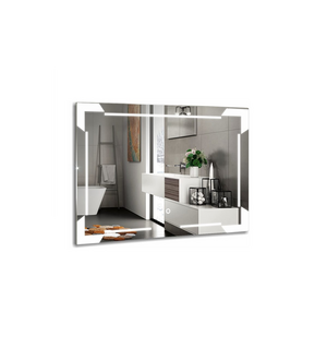 Зеркало 800*600 LED подсветка, сенсор выкл, Крокус 00059559 AZARIO