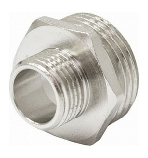 Ниппель 1 1/2" x 3/4" никелированный ТТ000013386 STI