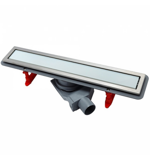 Душевой лоток Confluo Premium White Glass Line 550 13000282 Pestan