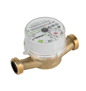 Счетчик СВКМ-15 У муфт. (универсальный) 110мм, с кмч, с ОК Норма