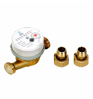 Счетчик воды ОСВУ-15 универсальный (ПК Прибор, 110мм, с кмч, с ОК) Decast