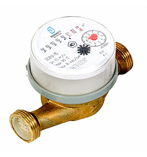 Счетчик воды ОСВУ-15 универсальный без комплекта узлов Decast