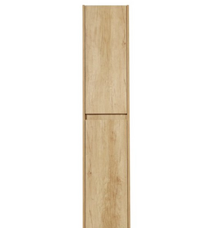 Шкаф подвесной с двумя дверцами с двумя полками KRAFT Rovere Galifax Bianco 330x300x1600 BelBagno
