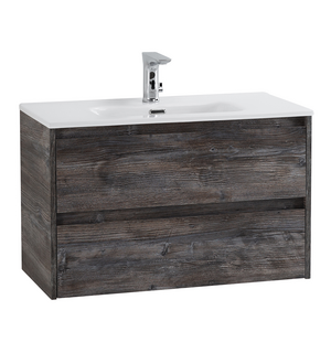 Тумба под раковину подвесная с двумя выкатными ящиками KRAFT 39 Pino Pasadena 500х390x500 BelBagno