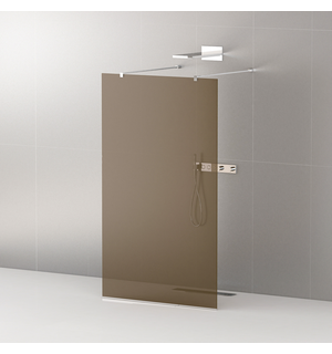 Душевая перегородка LIBERTA-L-2-100-120-BR-Cr Cezares