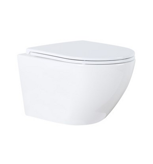 Унитаз подвесной безободковый с сиденьем микролифт AZ-0046-UQ Azario