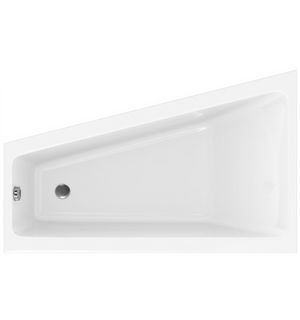 Ванна акриловая CREA 160x100 левая с опорой P-WA-CREA*160-LNL Cersanit