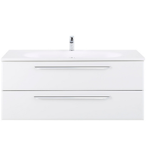Тумба под раковину Bianco Lucido 1198x472x500  ECO-1200-2C-SO-BL Ceezares
