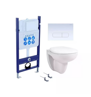 Унитаз с инсталляцией SET AQUATEK КАИР-14-013 Aquatek