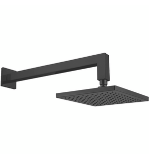 Верхний душ квадратный TIERA 200x200мм матовый черный арт. 102145032C1EX E.C.A.