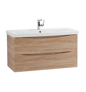Тумба под раковину MARINO-CER-900-2C-SO-WO-P Belbagno