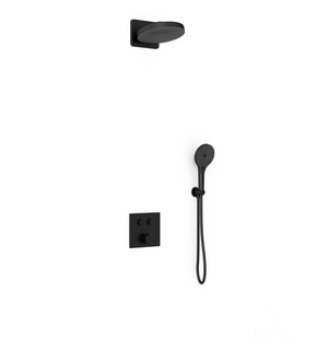 Встраиваемая душевая система Inspire черный VSFW-4I211MB Vincea