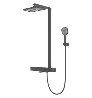 Душевая система Inspire термостатическая с изливом, черный VSFS-3I13TMB Vincea