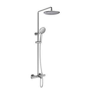 Душевая система Desire термостатическая с изливом, 25см верх душ, хром VSFS-1D1TCH Vincea