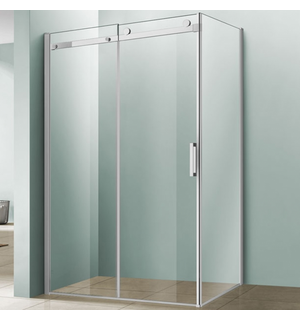 Душевой уголок Como Soft 130х100, хром, стекло прозрачное VSR-1CS1013CL Vincea