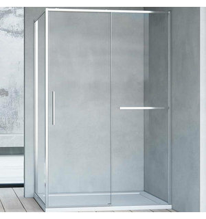 Душевой уголок Slim Soft 150х80, хром, стекло прозрачное VSR-1SS8015CL Vincea