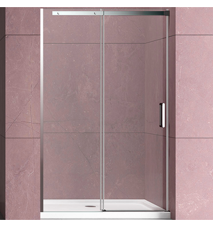 Душевая дверь Dice 150, хром, стекло прозрачное VDS-4D150CL Vincea