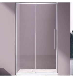 Душевая дверь Slim-N 110, хром, стекло прозрачное VDS-4SN110CL Vincea
