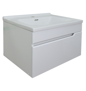 Тумба с раковиной Mari 60/1 подвесная CS00085082 Loranto