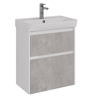 Тумба под раковину Combi 60 см LM03C60T-Beton Lemark
