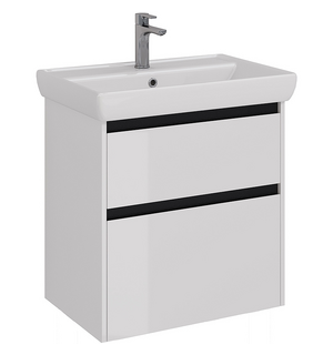 Тумба под раковину Combi 70 см LM03C70T-black Lemark