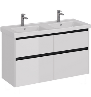Тумба под раковину Combi 125 см LM03C125T-black Lemark