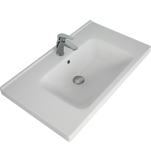 Раковина керамическая Гармония-80 640207 Lemark