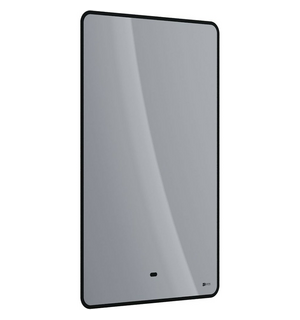 Зеркало Mioblack 45х80 см с интерьерной подсветкой и подогревом LM45ZM-black Lemark