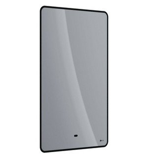 Зеркало Mioblack 50х80 см с интерьерной подсветкой и подогревом LM50ZM-black Lemark