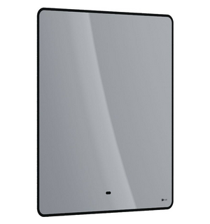 Зеркало Mioblack 70х80 см с интерьерной подсветкой и подогревом LM70ZM-black Lemark