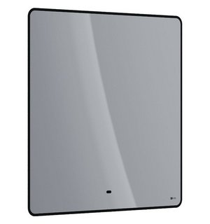 Зеркало Mioblack 80х80 см с интерьерной подсветкой и подогревом LM80ZM-black Lemark