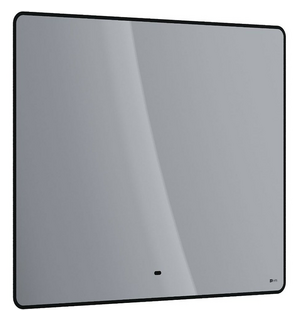 Зеркало Mioblack 100х80 см с интерьерной подсветкой и подогревом LM100ZM-black Lemark