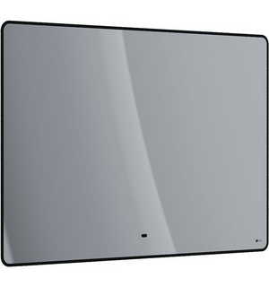 Зеркало Mioblack 120х80 см с интерьерной подсветкой и подогревом LM120ZM-black Lemark