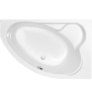 Ванна акриловая асимметричная KALIOPE 153x100 правая WA-KALIOPE*153-P CERSANIT