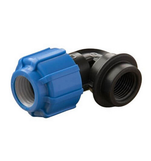 Отвод с НР 25х3/4" ПНД ТТ000012259