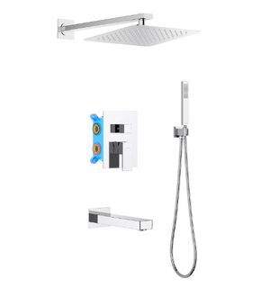Душевой комплект Set 4 в 1 Либра AQ1673CR Aquatek