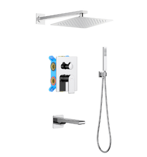Душевой комплект Set 4 в 1 Лира AQ1473CR Aquatek