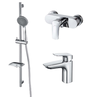 Комплект смесителей Вега AQ1031CR Aquatek
