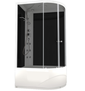 Душевая кабина Delight Slim 128 L high DS01DS128LHBT10 Domani