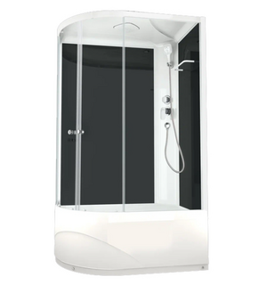 Душевая кабина Delight 128 Slim R high DS01DS128RHBCl00 Domani