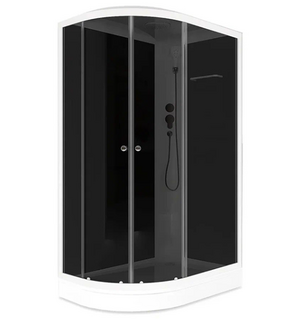 Душевая кабина Delight Slim 128 R низкий поддон DS01DS128RLBT00 Domani