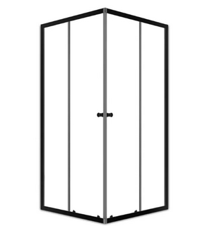 Душевое ограждение Domani-Spa Cube 88 DS04Cb88L0Cl00.Gt-Black Domani