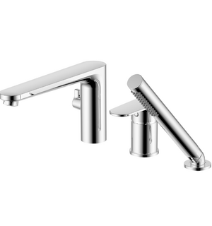 Смеситель на борт ванны Ника AQ1848CR Aquatek