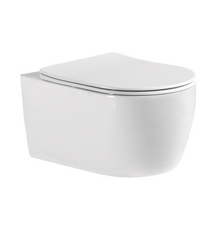 Унитаз подвесной безоободковый Европа AQ1106T-00 торнадо Aquatek