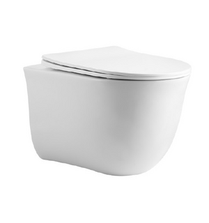 Унитаз подвесной безоободковый Классик AQ1112T-00 торнадо Aquatek