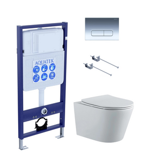 Унитаз с инсталляцией SET AQUATEK ВЕГА-1905-016 KK-1