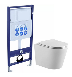 Унитаз с инталляцией SET AQUATEK ВЕГА T